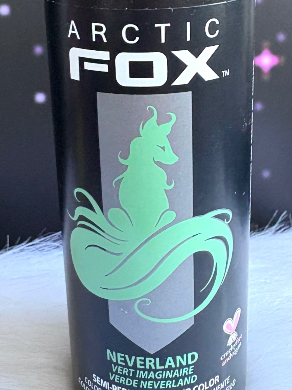 Arctic Fox Neverland 4oz Mint Green / Luna Moth / Semi Permanent hair dye/ NEW
